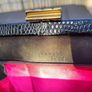 Exclusive Waldy bag reptile skin with shocking pink inside Image 4