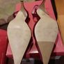 Magenta slingback shoes Image 4