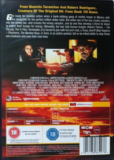 From Dusk Till Dawn Trilogy Boxset [Movie DVDx4]