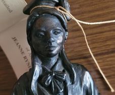 Vintage Jeanne Rynhart female Fraduation statue