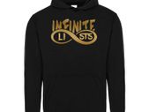 Infinite Lists Hoodie Prank Hoody Viral Youtube Fun Cool Kids Gift Present