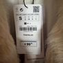 New with tags Zara faux fur in blonde Image 2
