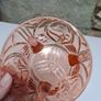 Vintage pink glass bowl Image 4