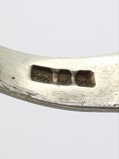 Vintage 925 Sterling Silver 1911 3d Threepence Coin Ring, Signed & Full British Hallmarks, 1975