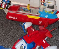 Paw patrol boat and sub