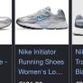 Nike Initiator 'Metallic Silver Ice Blue size uk 5 Image 10
