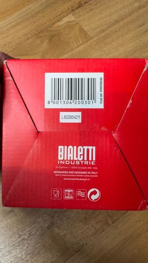 Bialetti 6oz Coffee Cups and Saucers, Set of 2