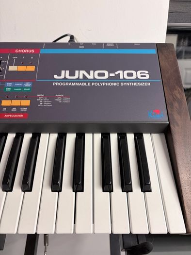 Roland Juno 106 Kiwi-106 Upgrade | 6 New Voice Chips | Fully Restored