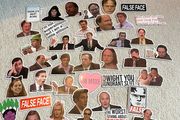 40 Pcs The office US waterproof Vinyl stickers
