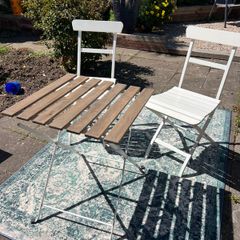 Outdoor table and chairs