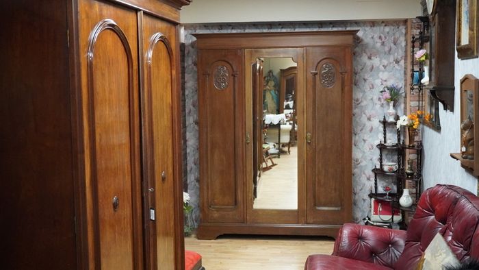 Antique Compactum Wardrobe