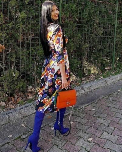 ZARA NEW midi floral dress