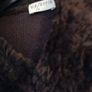 VIA APPIA Brown Faux  Suede  & Knitted  Jacket Cardigan. S.14. New. Image 3