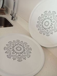 2 Mandala Trays (43cm)