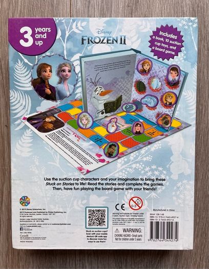 Disney Frozen 2 Stuck on Stories Activity Book Set with Suction Toys & Game