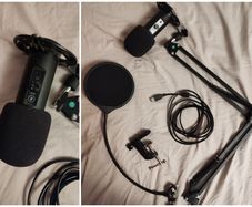 USB Condenser Microphone Set