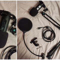 USB Condenser Microphone Set