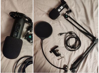 USB Condenser Microphone Set