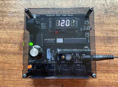 Mindburner Midi - Midi Master Clock Source