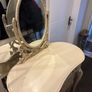 Vintage dressing table and a matching stool Image 5