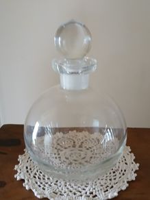Beautiful Round Crystal Glass Decanter