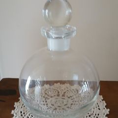 Beautiful Round Crystal Glass Decanter