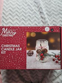 Christmas candle jar kit