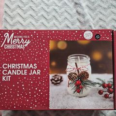 Christmas candle jar kit