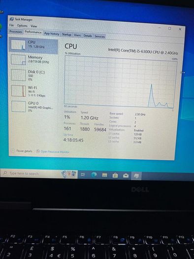 Laptop DELL Latitude E5570 Intel Core i5