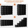 Shoe Storage 16 Cube Shoe Rack, DIY Shoe Rack Storage, Shoe Rack Organiser Shoe Storage Unit Space Saving For Hallway Bedroom (MULTIPLE COLOURS) Image 10