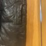 unisex leather sleeveless coat Image 3