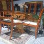 table+4 chairs+cabimet display Image 7