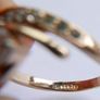 Vintage 18K GP Gold Plated Ring size M Image 8