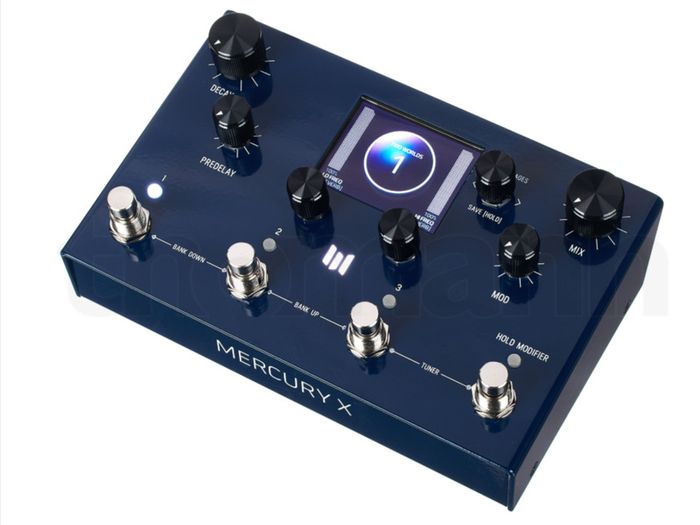 Meris Mercury X Reverb pedal + extra