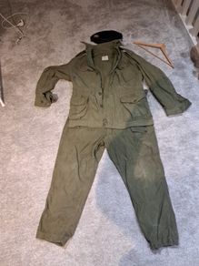 irish army combat unitform 1974