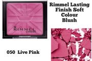 Rimmel Lasting Finish Soft Colour Blush - 050 Live Pink - New