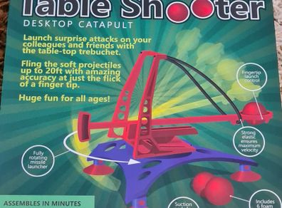 Table Shooter - Desktop Catapult