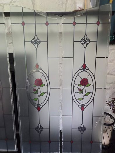 Door glass