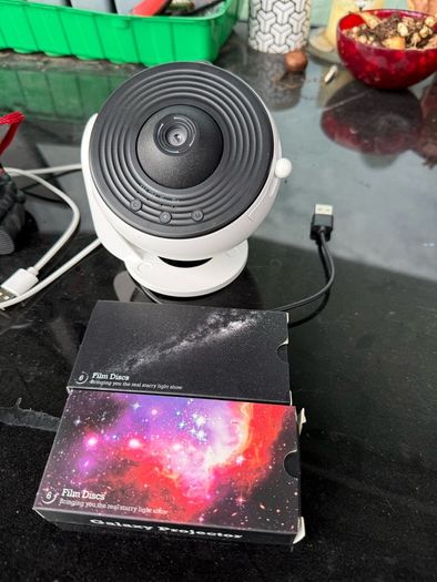 Star, galaxy projector and astronaut projector