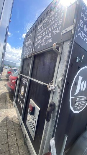 Horsebox catering trailer