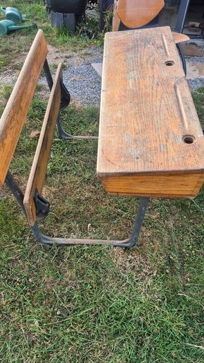 old school desk