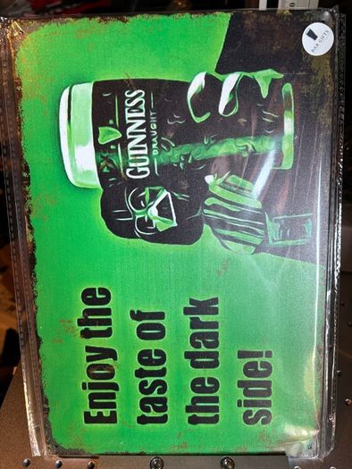 guinness metal wall signs