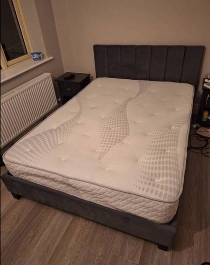 double bed and matress