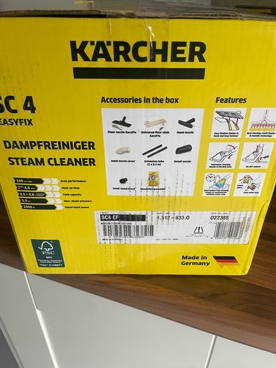 Karcher sc4 steam cleaner
