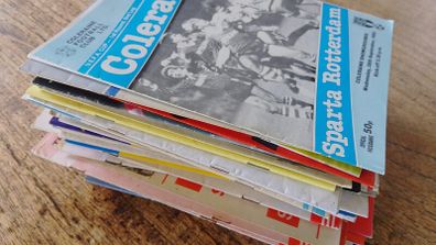 60+ Irish League football programmes