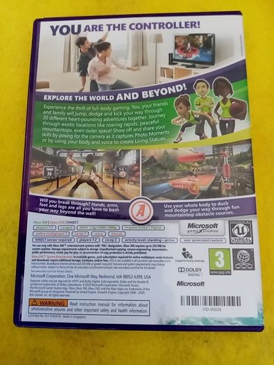 kinect Adventures Xbox 360 Games Original