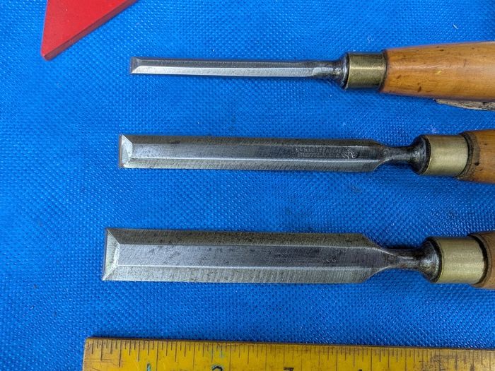 Paring Chisels by Wm Marples