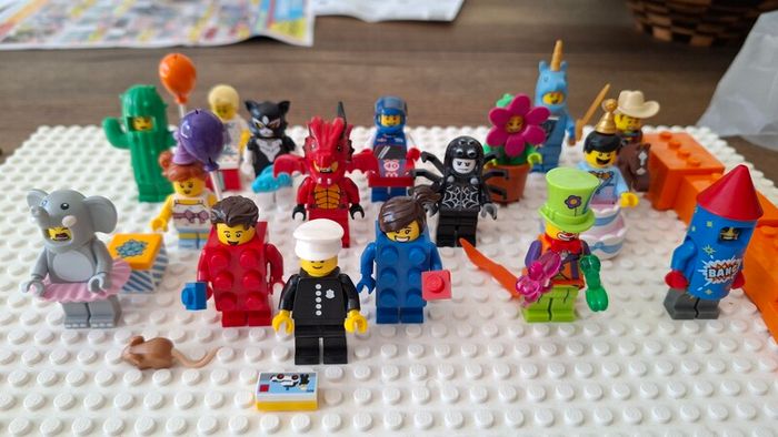 lego series 18 cmfs complete set