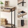 Console Table with 2 Drawers Image 6