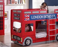 kids bus bunk bed